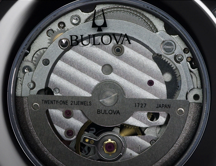 Bulova Classic Men\'s Silver Black Leather Classic Watch | Bulova